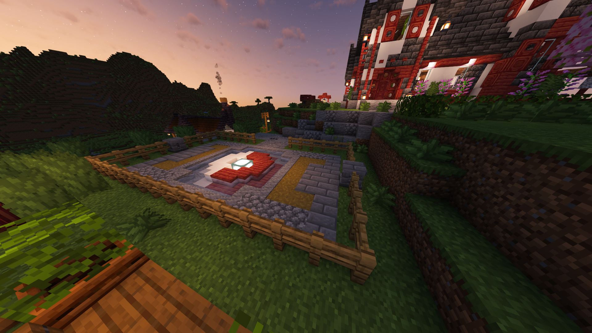 Minecraft landscape screenshot 4